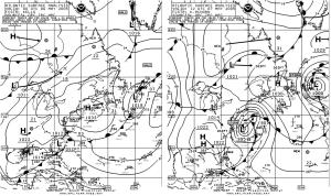 Figure 9.-OPC North Atlantic 
Surface Analysis charts - Click to Enlarge